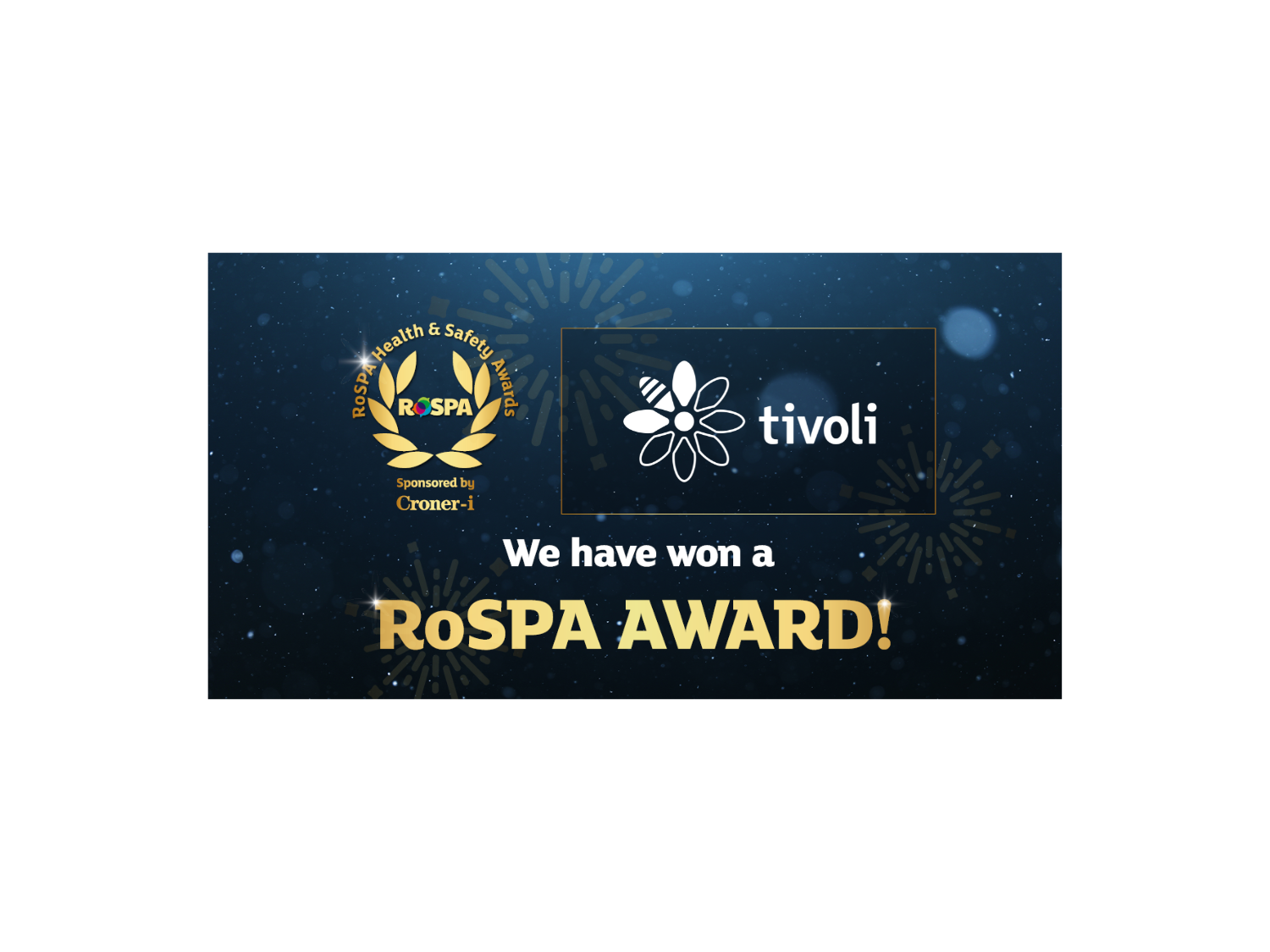 Tivoli awarded 2023 RoSPA president's Health & Safety award